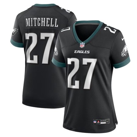Womens Quinyon Mitchell Midnight Black Philadelphia Eagles Team Game Jersey