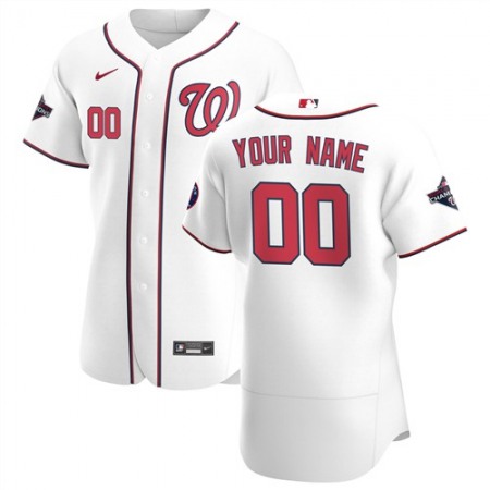 Men's Washington Nationals Customized Stitched MLB Jersey Men's Washington Nationals Customized Stitched MLB Jersey
