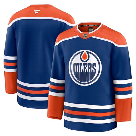 Men's Edmonton Oilers Royal Home Premium Jersey