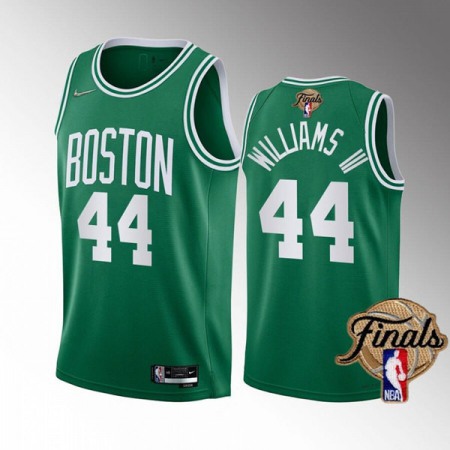 Men's Boston Celtics #44 Robert Williams III 2022 Green NBA Finals Stitched Jersey Men's Boston Celtics #44 Robert Williams III 2022 Green NBA Finals Stitched Jersey