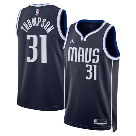 Women's Dallas Mavericks #31 Klay Thompson Nike Navy Swingman Statement Edition Jersey