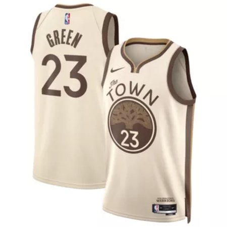 Women's Golden State Warriors #23 Draymond Green Cream 2025/26 City Edition Swingman Jersey