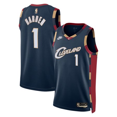 Youth Cleveland Cavaliers #1 James Harden Black 2025/26 Hardwood Classics Jersey