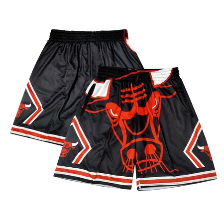 Men's Chicago Bulls Black Shorts
