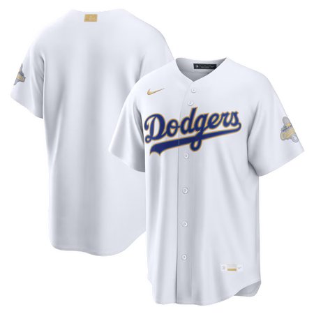 Youth Los Angeles Dodgers Nike White 2026 Gold Collection Stadium Jersey