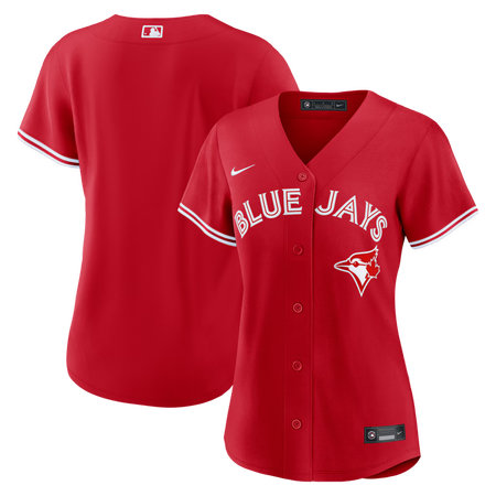Women's Toronto Blue Jays Nike Red Canada Day Replica Jersey