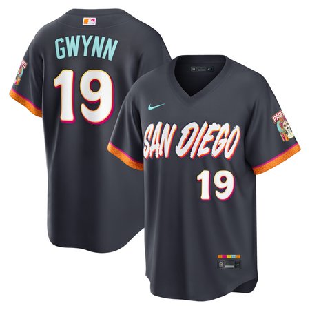 Youth San Diego Padres #19 Tony Gwynn Navy 2026 City Connect Stitched Jersey