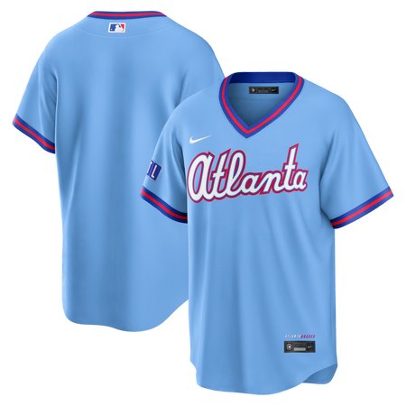 Men's Atlanta Braves Nike Powder Blue 2026 City Connect Stadium Jersey