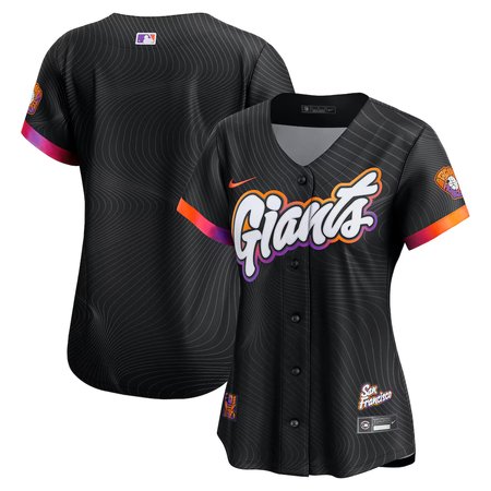Women's San Francisco Giants Anthracite 2025 City Connect Limited Jersey
