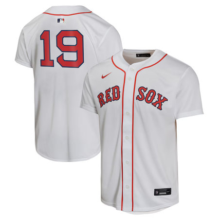 Men's Boston Red Sox #19 Roman Anthony Nike White Home Player Game Jersey