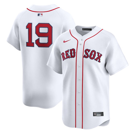 Men's Boston Red Sox #19 Roman Anthony Nike White Home Limited Player Jersey