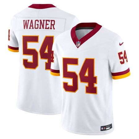 Youth Washington Commanders #54 Bobby Wagner Nike White Super Bowl Era Vapor F.U.S.E. Sewn Down Limited Jersey