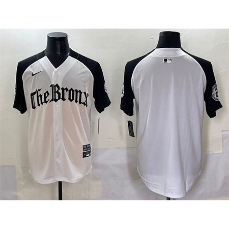 Men's New York Yankees White "Gothic Legacy Edition" Vapor Premier Limited Stitched Baseball Jersey