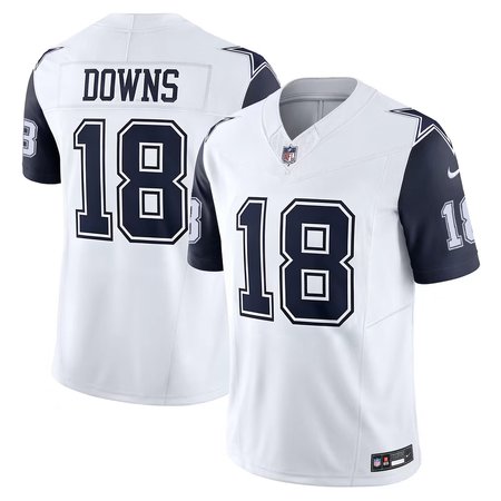 Men's Dallas Cowboys Caleb Downs White 2026 NFL Draft Vapor F.U.S.E. Limited Jersey