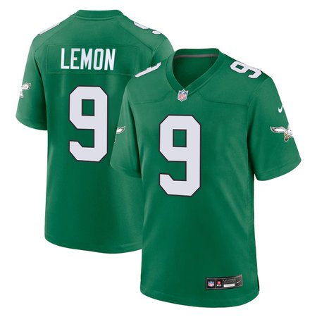 Men's Philadelphia Eagles Makai Lemon Green 2026 NFL Draft Game Jersey