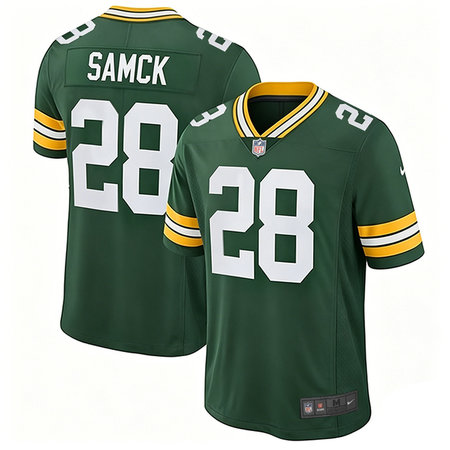 Men's Green Bay Packers #28 Trey Smack Green 2026 NFL Draft Vapor Limited Jersey