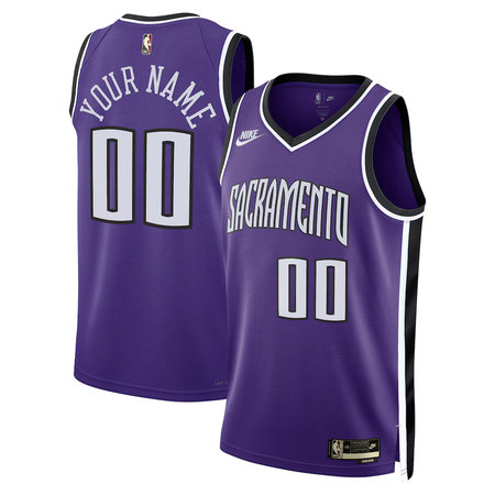 Women's Sacramento Kings Nike Purple Swingman Classic Edition Custom Jersey