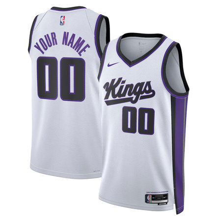 Women's Sacramento Kings Nike White Swingman Association Edition Custom Jersey