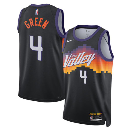 Women's Phoenix Suns #4 Jalen Green Nike Black 2025/26 Swingman City Edition Jersey