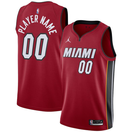Women's Miami Heat Nike Red Swingman Statement Edition Custom Jersey