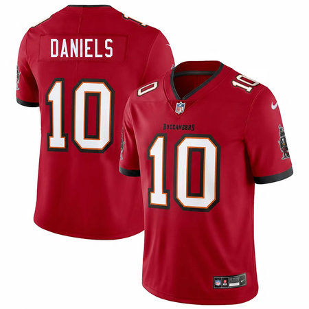 Youth Tampa Bay Buccaneers #10 Jalon Daniels Red 2026 Draft Vapor Limited Stitched Jersey
