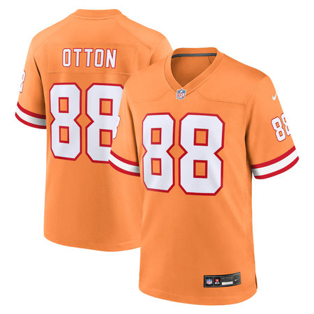 Youth Tampa Bay Buccaneers #88 Cade Otton Nike Orange Alternate Game Jersey