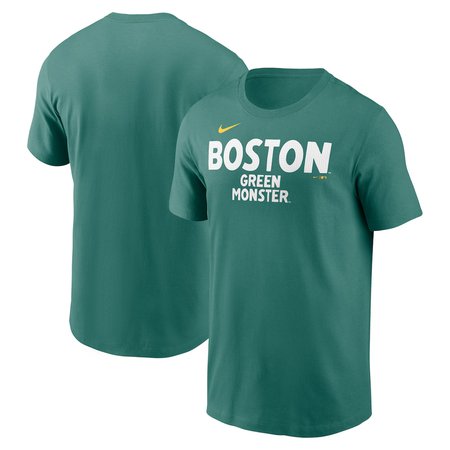 Men's Boston Red Sox Nike Green 2025 City Connect Wordmark T-Shirt