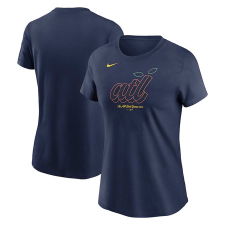 Women's Navy 2025 MLB All-Star Game T-Shirt