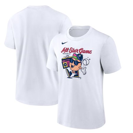 Men's White 2025 MLB All-Star Game Heavyweight T-Shirt