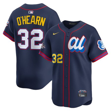 Men's American League #32 Ryan O'Hearn Navy 2025 All-Star Edition Limited Player Jersey