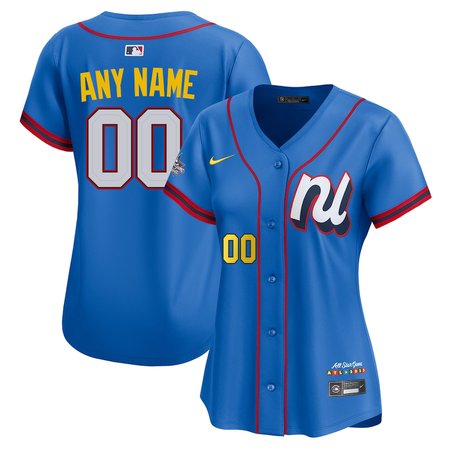 Women's National League Custom Blue 2025 All-Star Edition Limited Player Jersey