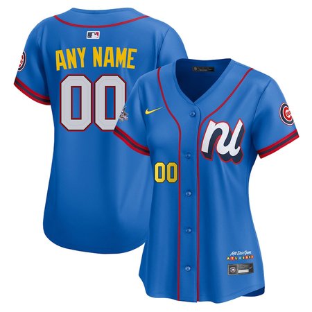Women's National League Custom Blue 2025 All-Star Edition Limited Player Jersey