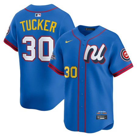 Men's National League #30 Kyle Tucker Blue 2025 All-Star Edition Limited Player Jersey
