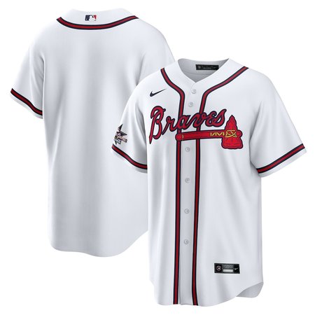 Youth Atlanta Braves Nike White 2025 MLB All-Star Game Home Replica Jersey