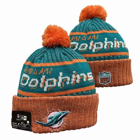 Miami Dolphins Knit Hat