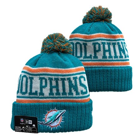 Miami Dolphins Knit Hat