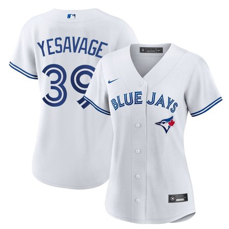 Women's Toronto Blue Jays #39 Trey Yesavage White Alternate Limited Jersey