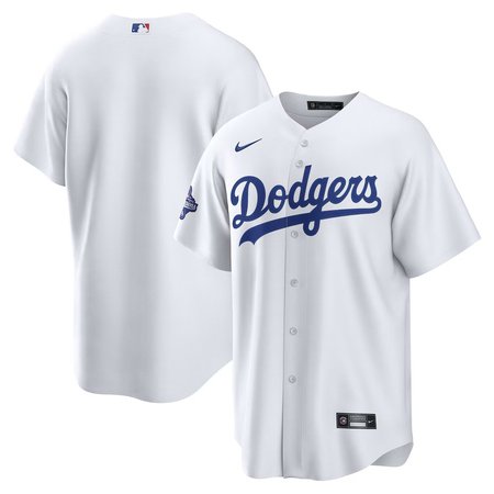 Youth Los Angeles Dodgers Nike White Home 2025 World Series Champions Replica Jersey