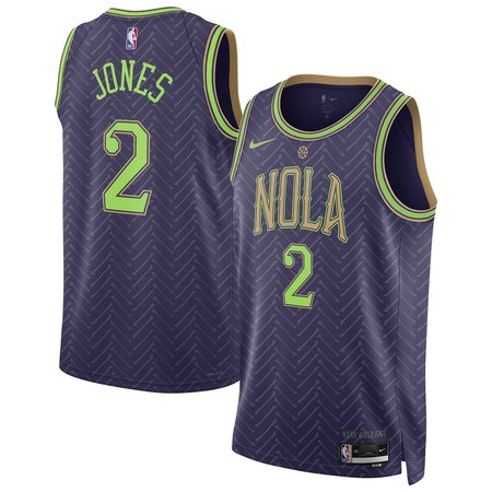 Unisex New Orleans Pelicans Herbert Jones Nike Purple 2024/25 Swingman Player Jersey - City Edition Unisex New Orleans Pelicans Herbert Jones Nike Purple 2024/25 Swingman Player Jersey - City Edition