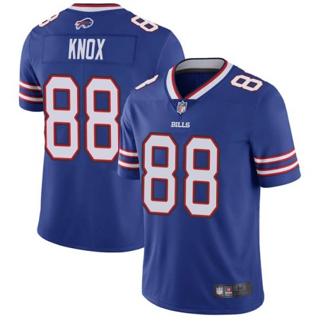 Men's Buffalo Bills #88 Dawson Knox Blue Vapor Untouchable Limited Stitched Jersey Men's Buffalo Bills #88 Dawson Knox Blue Vapor Untouchable Limited Stitched Jersey