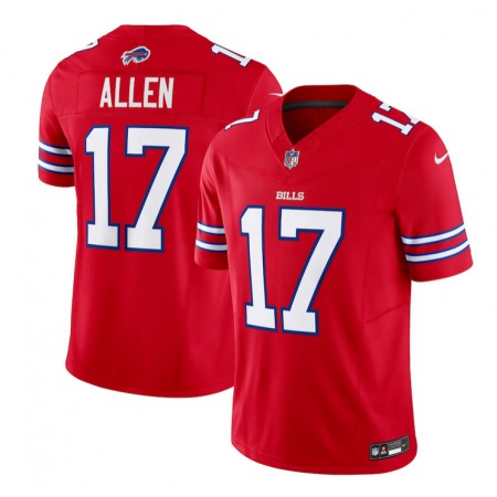 Men's Buffalo Bills #17 Josh Allen Red 2023 F.U.S.E. Vapor Untouchable Limited Stitched Jersey Men's Buffalo Bills #17 Josh Allen Red 2023 F.U.S.E. Vapor Untouchable Limited Stitched Jersey