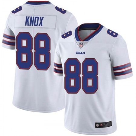 Men's Buffalo Bills #88 Dawson Knox White Vapor Untouchable Limited Stitched Jersey Men's Buffalo Bills #88 Dawson Knox White Vapor Untouchable Limited Stitched Jersey