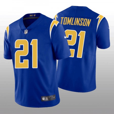 Men's Los Angeles Chargers #21 LaDainian Tomlinson Royal Vapor Untouchable Limited Stitched Jersey Men's Los Angeles Chargers #21 LaDainian Tomlinson Royal Vapor Untouchable Limited Stitched Jersey