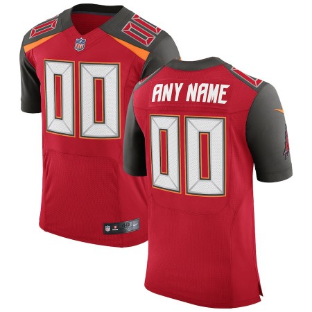 Men's Bay Buccaneers Red Vapor Untouchable Custom Elite NFL Stitched Jersey Men's Bay Buccaneers Red Vapor Untouchable Custom Elite NFL Stitched Jersey