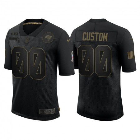 Men's Tampa Bay Buccaneers ACTIVE PLAYER Custom 2020 Black Salute To Service Limited Stitched Jersey Men's Tampa Bay Buccaneers ACTIVE PLAYER Custom 2020 Black Salute To Service Limited Stitched Jersey
