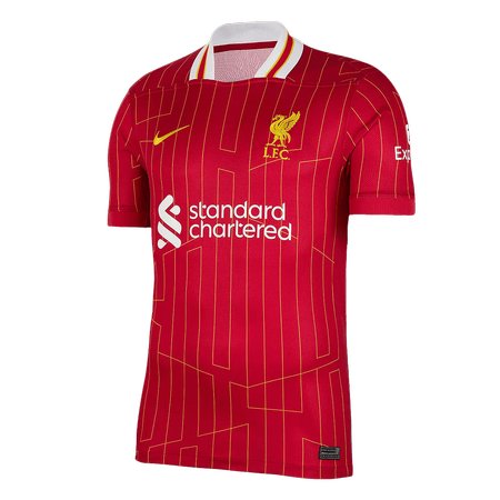 Men's Liverpool Home Replica Soccer Jersey 2024/25