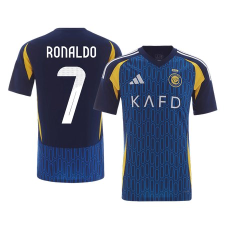 Men's RONALDO #7 Al Nassr Away Replica Soccer Jersey - ACL 2024/25