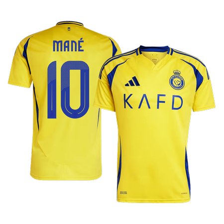 Men's MANÉ #10 Al Nassr Home Replica Soccer Jersey - ACL 2024/25
