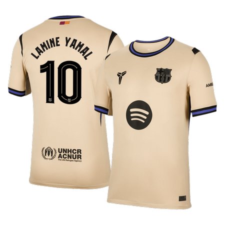 Men's LAMINE YAMAL #10 Barcelona Away Replica Soccer Jersey -UCL 2025/26 Men's LAMINE YAMAL #10 Barcelona Away Replica Soccer Jersey -UCL 2025/26
