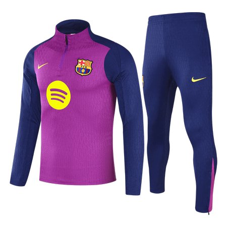 Kid's Barcelona 1/4 Zip Tracksuit 2025/26